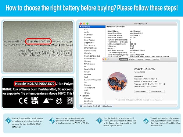 a1495 macbook air 11 battery