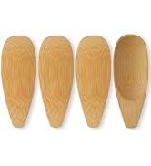 4PCS Deodorant Cream Applicators, Bamboo Multi-functional Applicator for Deodorant Cream, Facial ...