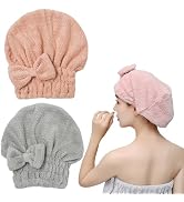 M-bestl Microfiber Hair Towel, Hair Towel Cap,Absorbent Hair Turban Towel,Hair Drying Towel to Dr...