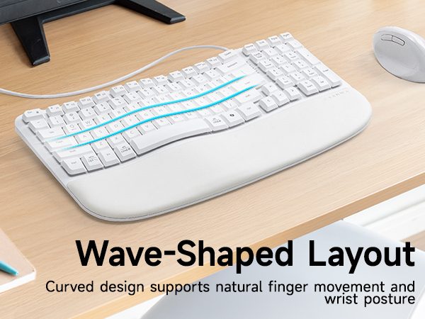 ergonomic keyboard wired