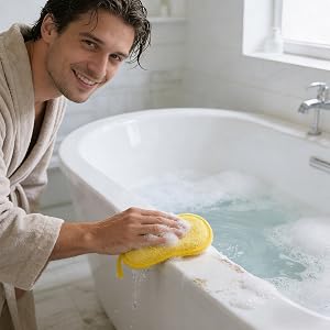 Built-in hanging loop for air-drying, prevents mold & odors.