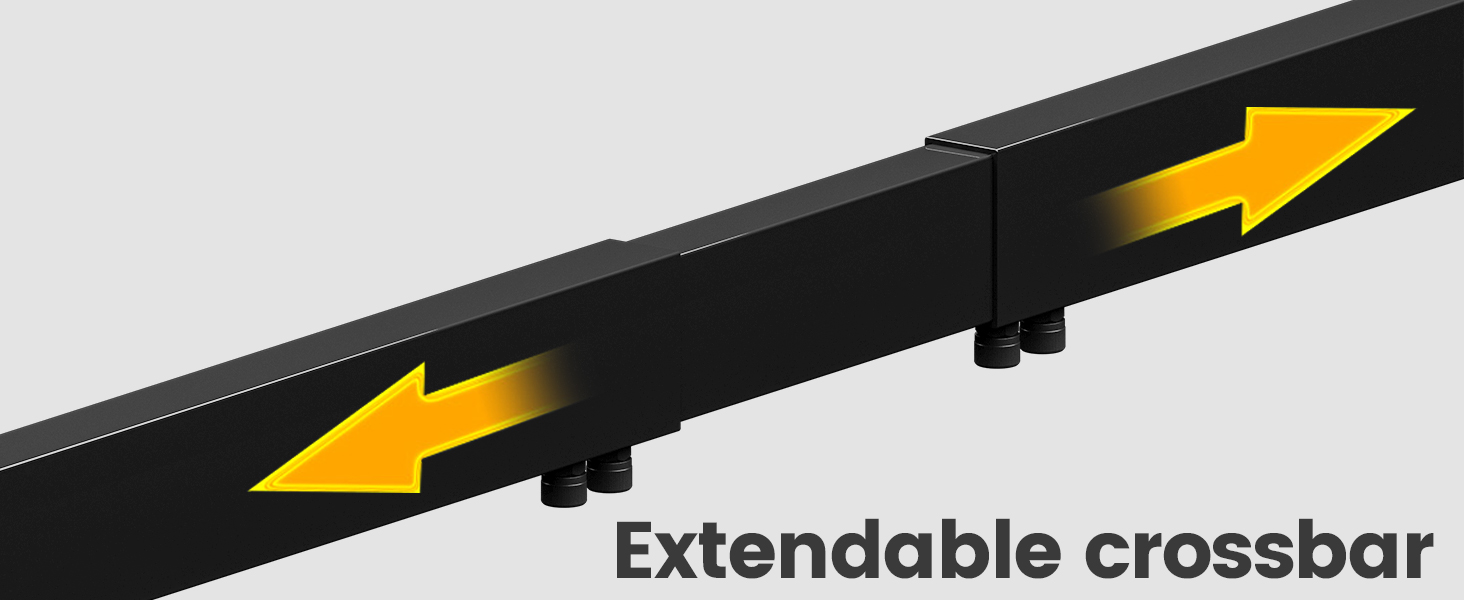 Extendable crossbar