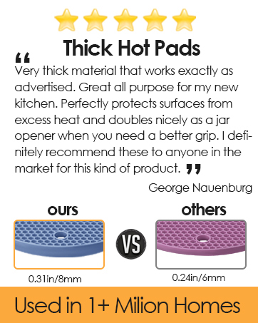 hot pads red