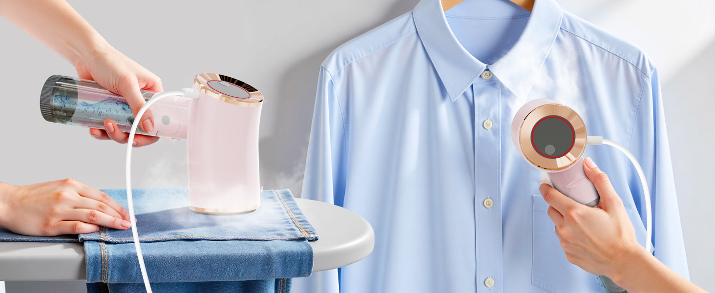 Foldable Travel Sized Steamer for Clothes