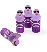 Rislobx 4Pcs Tire Valve Stem Cap Cover for Car SUV Truck, Valve Cover with Funny Duck Sunglasses,...