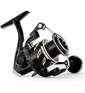 Ashconfish DF Series Spinning Reel Saltwater & Freshwater Fishing Reel, Lightweight Nylon/Fibergl...