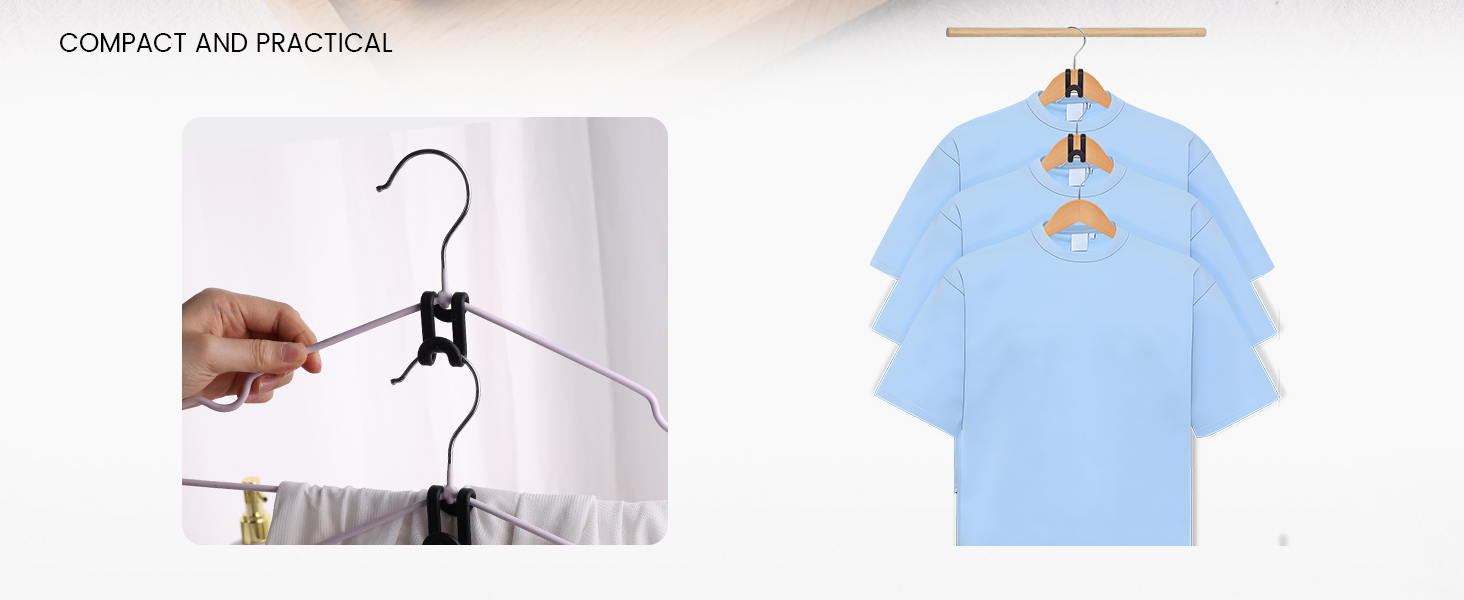 Clothes Hanger Connector Hooks