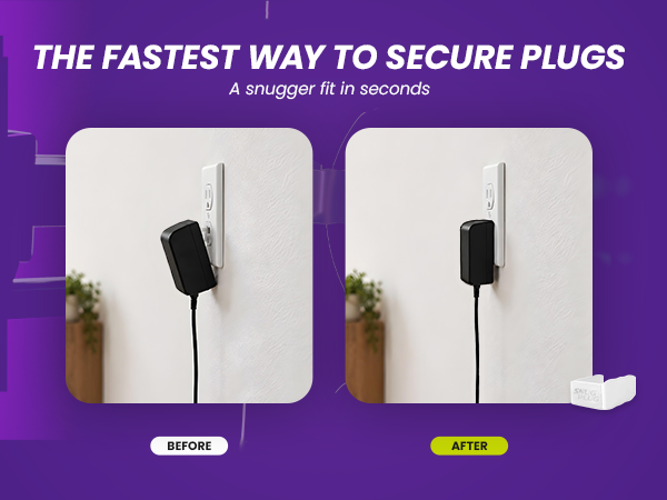 the fastest way to secure plugs a snugger fit in seconds