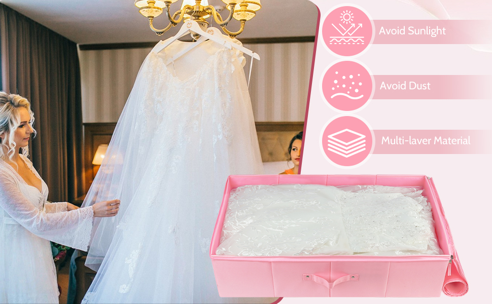 wedding dress garment box