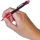 Hand holding pencil