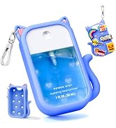 Silicone Case Compatible with Touchland Hand Sanitizer Spray 1 FL OZ/30ML, Portable Cat-Shaped Ca...
