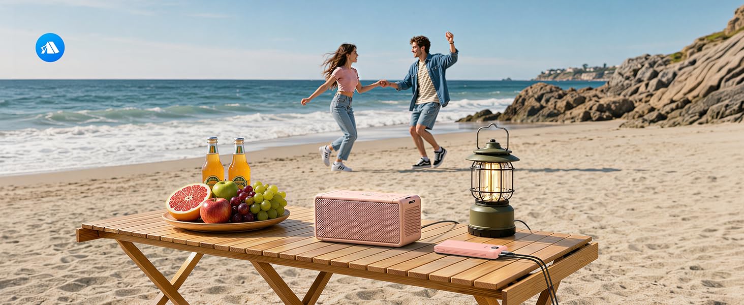 portable charger with built in cable