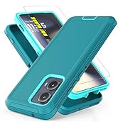 AWZHYDT for Motorola Moto Edge 5G 2024 Case, Heavy Duty Protective Case with Screen Protector [3 ...