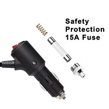 12volt DC Cigarette Lighter Extension Cord with On Off Switch