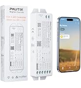 PAUTIX Matter WiFi LED Controller 5in1 ML5 Compatible with Tuya APP/Homekit/Smart Life/Alexa/Goog...