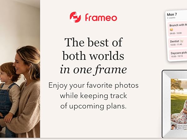 digital picture frame large