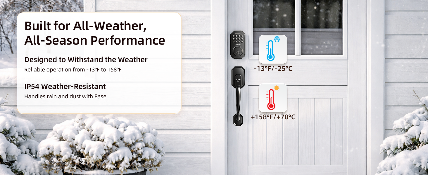VCHOO Keyless Entry Door Lock
