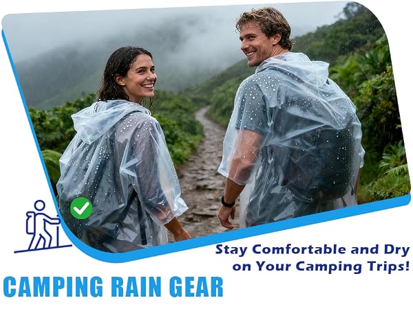 ponchos family pack