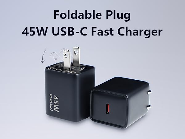 45W Foldable USB-C Fast Charger