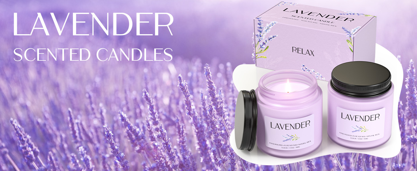 lavender candle