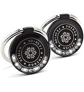 2 Pack Ring Holder for Cell Phone, WOWOONE Phone Ring Holder Finger Kickstand, 360 Degree Rotatio...