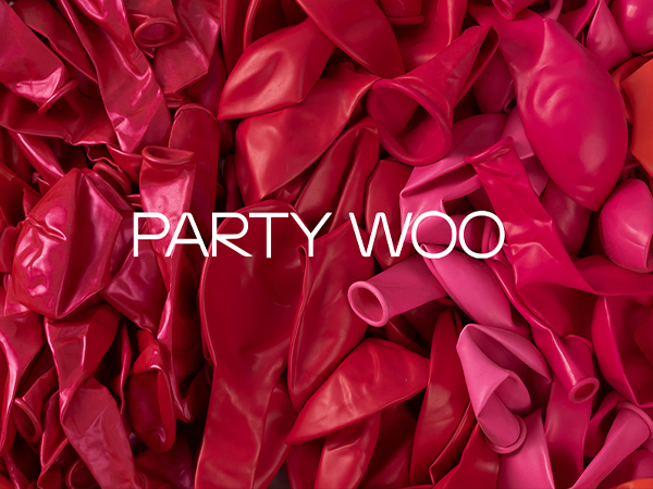 PartyWoo Red Balloons