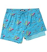 CoozySphere Mens Swim Trunks with Compression Liner 5 Inch Inseam Swimming Trunks Shorts for Men