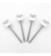 4 Pack Pressure Gates Threaded Spindle Rods M8 (8 mm), Baby Gates Accessory Screw Bolts Kit Fit f...