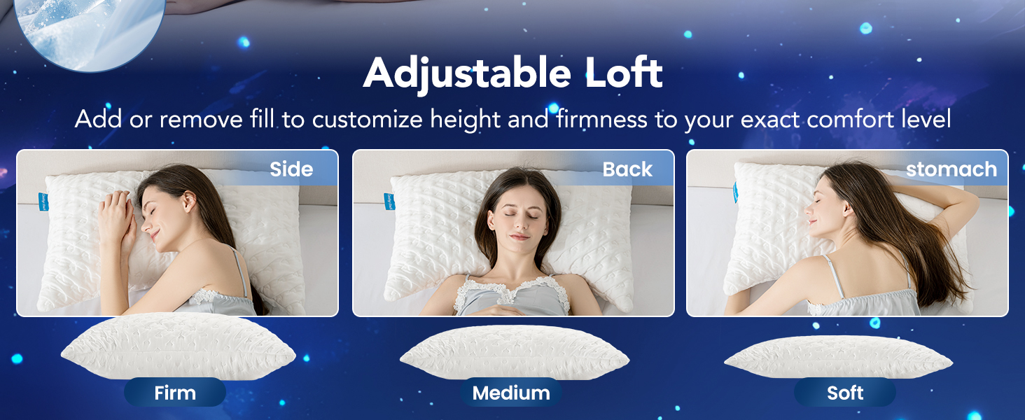 side sleeper pillows for adults best contour pillow for side back and stomach sleepers