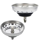 ELAORY 2 Pack Sink Drain Strainer, Kitchen Sink Drain Strainer Stopper, Kitchen Sink Drain Stoppe...