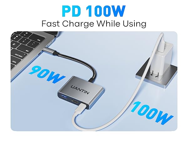 usb c hdmi 100w