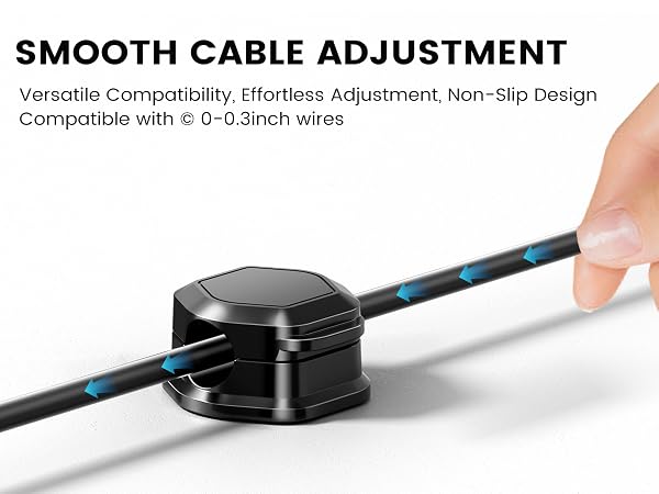 smooth cable adjustment