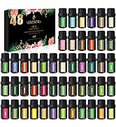 Essential Oils - 48 Essential Oils Set , Super Multi-Scents for Humidifier, Diffuser, Massage, Ca...