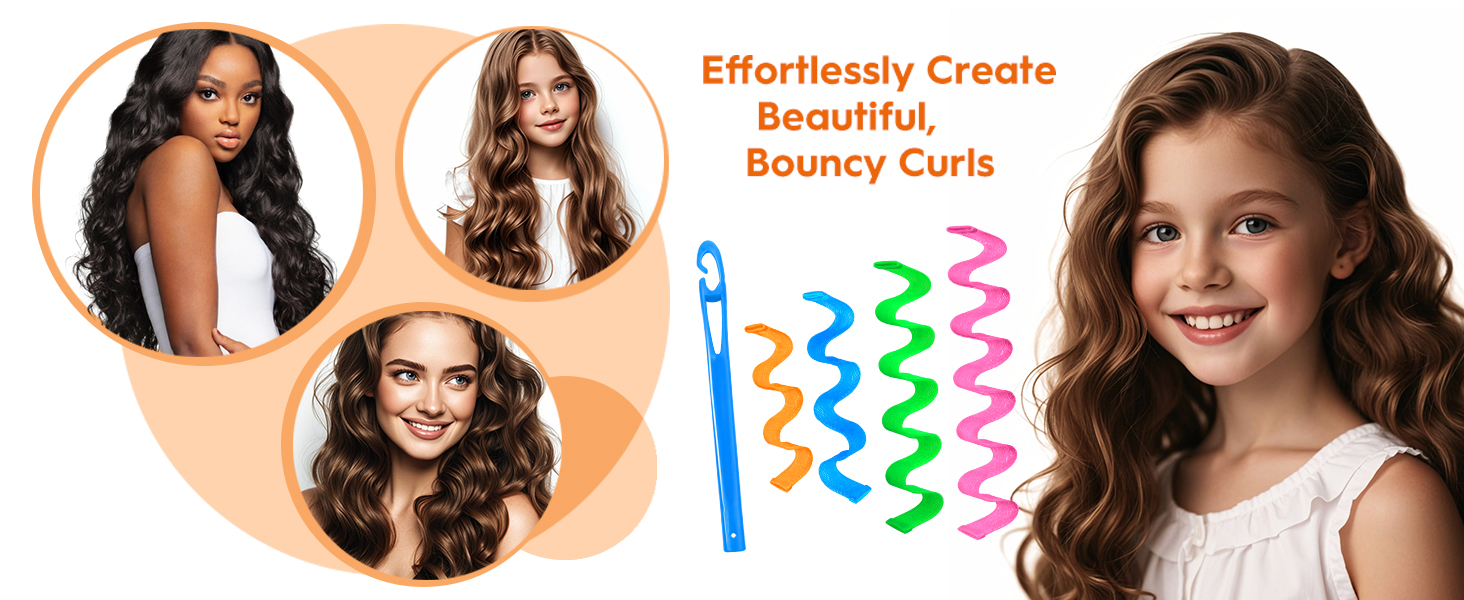 Heatless Curls for Women