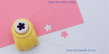 Paper Punch Shapes Flower,Punch for Paper Crafting Scrapbooking.