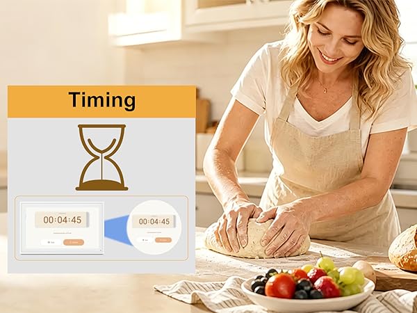 Interactive Touchscreen Display Electronic Calendar