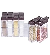 Salt and Pepper Shakers With Lid