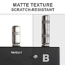 Matte finish