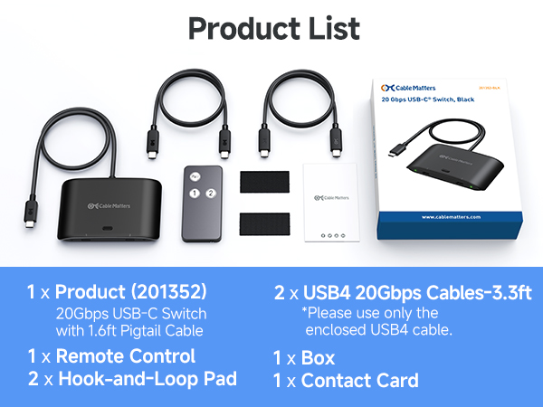usb c kvm switch