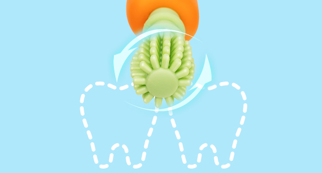 360° Rotating Design for Easy Cleaning