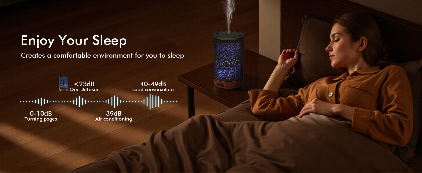 Metal Oil Diffuser Tree Life-6