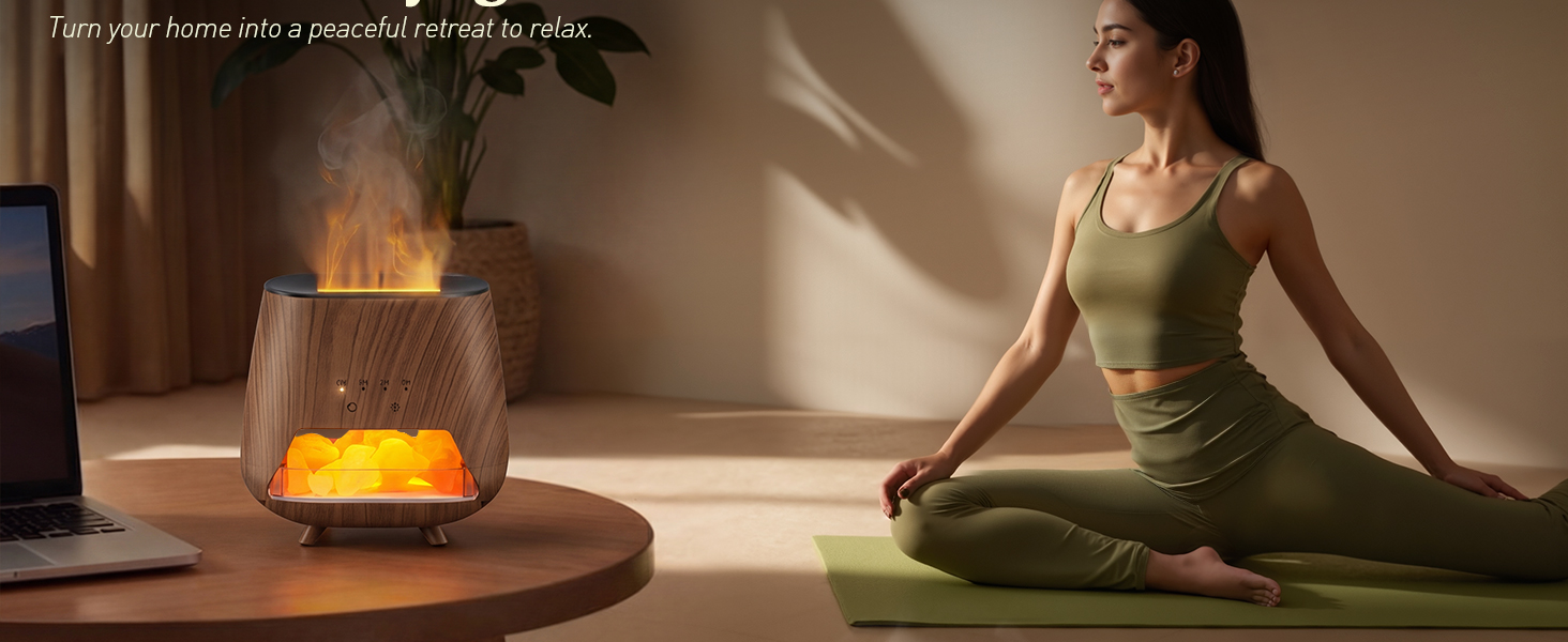 Turn your home into a peacefulretreat to relax.