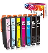ejet Remanufactured Ink Cartridge Replacement for Epson 277XL 277 T277XL to use with XP-960 XP-97...