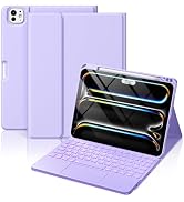 Hamile for iPad Pro 11-inch Case with Keyboard M5/M4 - Magnetic Wireless | Multi-Touch Trackpad, ...