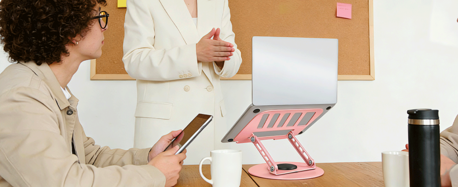 swivel laptop stand