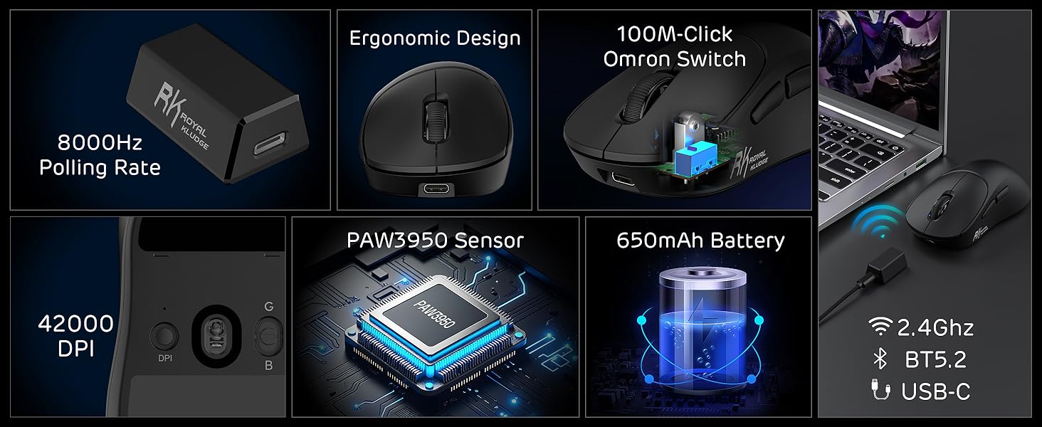 8000Hz Polling Rate