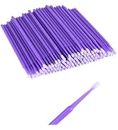 100PCS Car Touch Up Paint Brushes,Single-Use Micro Brushes for Refinishing Car Detail Paint Tiny ...