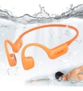 LOBKIN Bone Conduction Headphones,Bluetooth 6.0 Swimming Headphones Wireless, IPX8 Waterproof 32G...