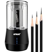 AFMAT Long Point Pencil Sharpener, Drawing Pencils Sharpener, Pencil Sharpener Electric, 6-8.5mm ...