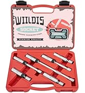 WIILDIS 6 PCS 3/8" Drive Magnetic Swivel Spark Plug Socket Set,Include 9/16-Inch, 5/8-Inch, 14mm,...